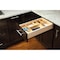 Rev-A-Shelf Maple Veneer, Light Brown, 9.88 in W, 2.5 in H, 19.13 in D, 19.13 in L, Light Brown LD-4CT15-1 - alternate 2